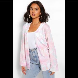 Tie Dye Kimono - BOOHOO
